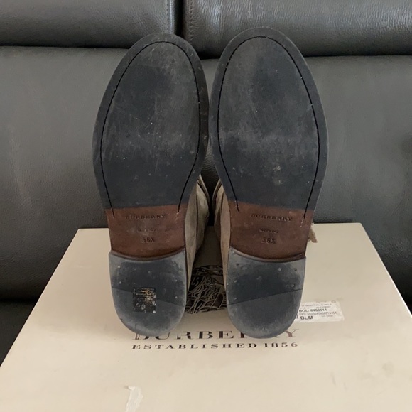 Burberry Brit Canvas Check Grantville Boot - Picture 6 of 7